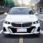 BODY KIT for BMW 5 SERIES G60 G68 M SPORT 2023+ FORZA PERFORMANCE custom fit KT Design Style

Set includes:
Front Lip
Front Bumper Air Vent Covers
Ducktail Spoiler
Rear Bumper Fins
Rear Diffuser

Material: Plastic

NOTE: Professional installation is required.