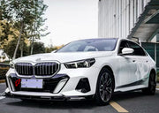 BODY KIT for BMW 5 SERIES G60 G68 M SPORT 2023+ FORZA PERFORMANCE custom fit KT Design Style

Set includes:
Front Lip
Front Bumper Air Vent Covers
Ducktail Spoiler
Rear Bumper Fins
Rear Diffuser

Material: Plastic

NOTE: Professional installation is required.
