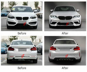 Body Kit for BMW 2 Series F22 F23 F87 Front Bumper 2014-2020

Set includes:

M2C Wide Body Kit For F22/F23

M2C Front Bumper For F87 M2

Material: Plastic

* Each part of this kit can be sent separately. Please contact us if you need a specific part.



Payment ►
Visa

Mastercard

PayPal with a credit card (add 4.4% at checkout)
Payoneer
Cryptocurrency
Shipment ►
By express DHL/UPS/TNT/FedEx
To the local international airport
Special line by air
Special line by the sea
To Europe and the UK by train

Please 