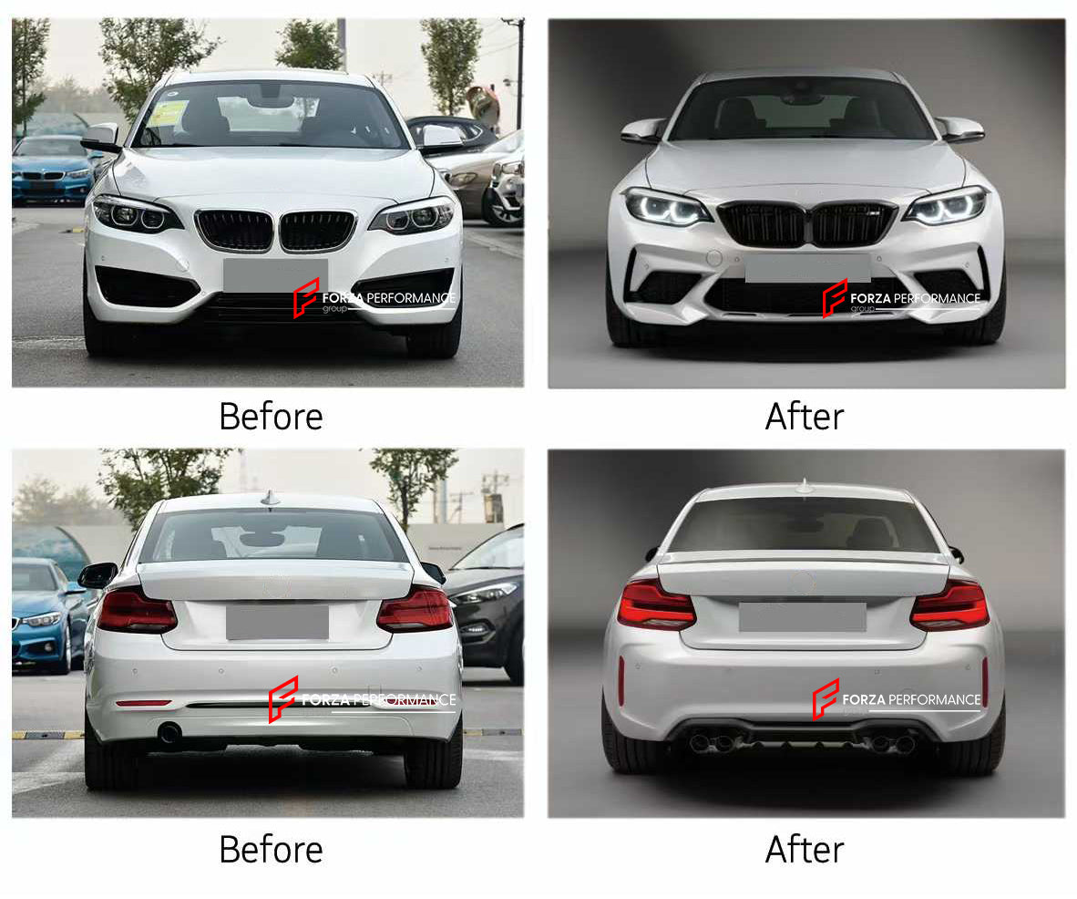 Body Kit for BMW 2 Series F22 F23 F87 Front Bumper 2014-2020

Set includes:

M2C Wide Body Kit For F22/F23

M2C Front Bumper For F87 M2

Material: Plastic

* Each part of this kit can be sent separately. Please contact us if you need a specific part.



Payment ►
Visa

Mastercard

PayPal with a credit card (add 4.4% at checkout)
Payoneer
Cryptocurrency
Shipment ►
By express DHL/UPS/TNT/FedEx
To the local international airport
Special line by air
Special line by the sea
To Europe and the UK by train

Please 