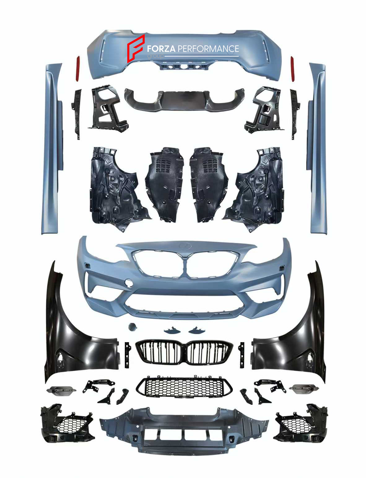 Body Kit for BMW 2 Series F22 F23 F87 Front Bumper 2014-2020

Set includes:

M2C Wide Body Kit For F22/F23

M2C Front Bumper For F87 M2

Material: Plastic

* Each part of this kit can be sent separately. Please contact us if you need a specific part.



Payment ►
Visa

Mastercard

PayPal with a credit card (add 4.4% at checkout)
Payoneer
Cryptocurrency
Shipment ►
By express DHL/UPS/TNT/FedEx
To the local international airport
Special line by air
Special line by the sea
To Europe and the UK by train

Please 