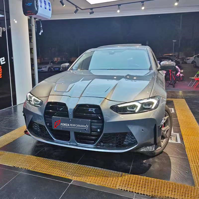 CONVERSION BODY KIT for BMW i3 G28 UPGRADE to M3 G80 2022+ FACELIFT

Set includes:


Front Bumper
Front Lip
Front Grille
Front Canards
Front Hood

Material: Plastic

NOTE:Professional installation is required.