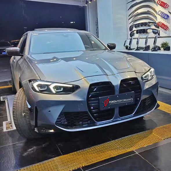 CONVERSION BODY KIT for BMW i3 G28 UPGRADE to M3 G80 2022+ FACELIFT

Set includes:


Front Bumper
Front Lip
Front Grille
Front Canards
Front Hood

Material: Plastic

NOTE:Professional installation is required.