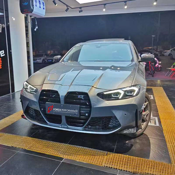 CONVERSION BODY KIT for BMW i3 G28 UPGRADE to M3 G80 2022+ FACELIFT

Set includes:


Front Bumper
Front Lip
Front Grille
Front Canards
Front Hood

Material: Plastic

NOTE:Professional installation is required.