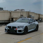 BODY KIT for BMW M2 G87 2023+ FORZA PERFORMANCE Custom fit Dry Carbon VTEN Design Style
Set includes:

Front Lip
Front Bumper Canards
Side Skirts
Rear Lip
Rear Corners
Rear Spoiler
Roof Spoiler
Material: Plastic

NOTE: Professional installation is required.