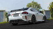 BODY KIT for BMW M2 G87 2023+ FORZA PERFORMANCE custom fit Venom Sport Style

Set includes:
Front Lip
Front Bumper Canards
Hood Bonnet
Front Fenders
Side Skirts
Ducktail Spoiler
Rear Bumper Fins
Rear Diffuser

Material: Plastic

NOTE: Professional installation is required.