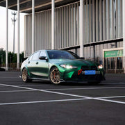 BODY KIT for BMW M3 G80 2020+ FORZA PERFORMANCE custom fit Venom Sport Style

Set includes:
Front Lip
Front Bumper Canards
Side Skirts
Ducktail Spoiler
Rear Bumper Fins
Rear Diffuser

Material: Plastic

NOTE: Professional installation is required.