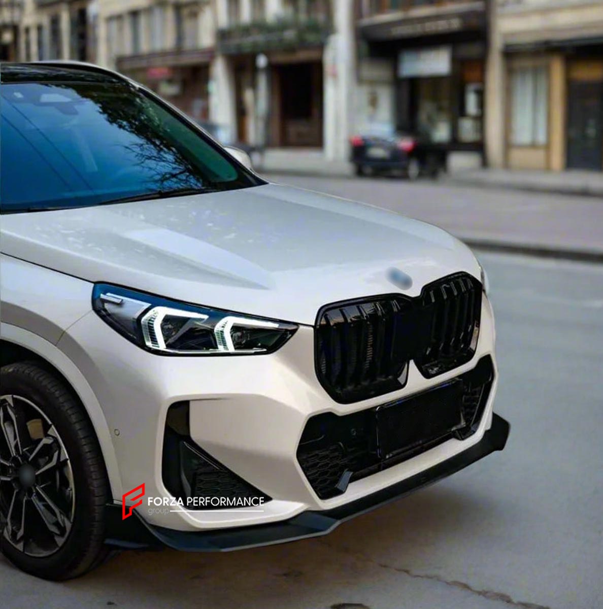 BODY KIT for BMW X1 U11 2022+ FORZA PERFORMANCE Custom fit Dry Carbon VTEN Design Style
Set includes:

Front Lip
Side Corners
Rear Diffuser
Rear Lip
Rear Corners
Roof Spoiler
Exhaust Tips
Material: Plastic

NOTE: Professional installation is required.