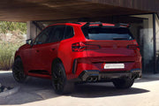 BODY KIT for BMW X3 G45 G48 2024+ FORZA PERFORMANCE custom fit M Performance

Set includes:
Front Lip
Front Bumper Canards
Front Grille
Side Mirror Covers
Rear Bumper Fins
Rear Diffuser

Material: Plastic

NOTE: Professional installation is required.