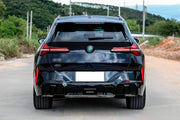 BODY KIT for BMW X3 X3M50 G45 G48 2024+
Set includes:

Front Lip
Front Bumper Canards
Front Grille
Side Mirror Covers - two versions available: one for BMW X3 M50, one for the base X3 (each offered in Carbon or Plastic)
Rear Bumper Fins
Rear Diffuser - two versions available: one for BMW X3 M50, one for the base X3
Exhaust Pipes - two versions available: one for BMW X3 M50, one for the base X3
Material: Plastic

NOTE: Professional installation is required.