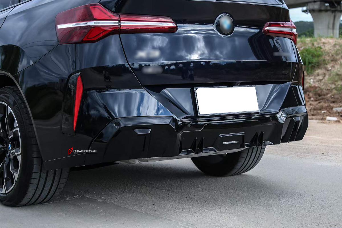 BODY KIT for BMW X3 X3M50 G45 G48 2024+
Set includes:

Front Lip
Front Bumper Canards
Front Grille
Side Mirror Covers - two versions available: one for BMW X3 M50, one for the base X3 (each offered in Carbon or Plastic)
Rear Bumper Fins
Rear Diffuser - two versions available: one for BMW X3 M50, one for the base X3
Exhaust Pipes - two versions available: one for BMW X3 M50, one for the base X3
Material: Plastic

NOTE: Professional installation is required.