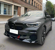 BODY KIT for BMW X5 G05 2019+ FORZA PERFORMANCE Custom fit Dry Carbon VTEN Design Style
Set includes:

Front Lip (fits 2023 - 2025 only)
Rear Diffuser
Roof Spoiler
Quad Carbon Fiber Exhaust Tips
Material: Plastic

NOTE: Professional installation is required.