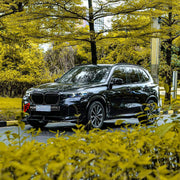 BODY KIT for BMW X5 G05 LCI 2023+ FORZA PERFORMANCE custom fit MP Style

Set includes:
Front Lip
Front Bumper Air Vent Covers
Front Grille
Side Fender Vents
Side Mirror Covers
Side Skirts
Roof Spoiler
Rear Bumper Fins
Rear Diffuser
Exhaust Tips

Material: Plastic

NOTE: Professional installation is required.