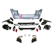 BODY KIT for BMW X6 G06 LCI F96 LCI 2024 - 2026

Set includes:

Front Lip
Front Bumper
Front Grille

Fender Flares
Rear Bumper
Rear Diffuser


Material: Plastic

NOTE: Professional installation is required

Why “Contact Us for Pricing”?

We don’t display fixed prices because our goal is to offer you the most competitive deal possible. Product costs often decrease over time, and by requesting a quote, you’ll receive our most up-to-date price on market.

SECURED PAYMENT METHODS 
PayPal (+4.4% f