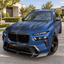 BODY KIT for BMW X7 G07 LCI 2022+
Set includes:

Front Lip
Side Skirts
Roof Spoiler
Rear Diffuser
Material: Plastic

NOTE: Professional installation is required.