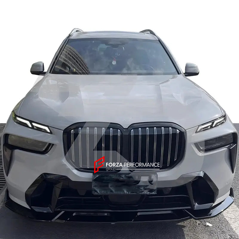 BODY AERO KIT for BMW X7 G07 LCI 2023  Set includes:  Front Lip Front Grille Mirror Covers Side Skirts Rear Diffuser Rear Spoiler Roof Spoiler