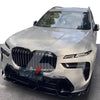 BODY AERO KIT for BMW X7 G07 LCI 2023  Set includes:  Front Lip Front Grille Mirror Covers Side Skirts Rear Diffuser Rear Spoiler Roof Spoiler