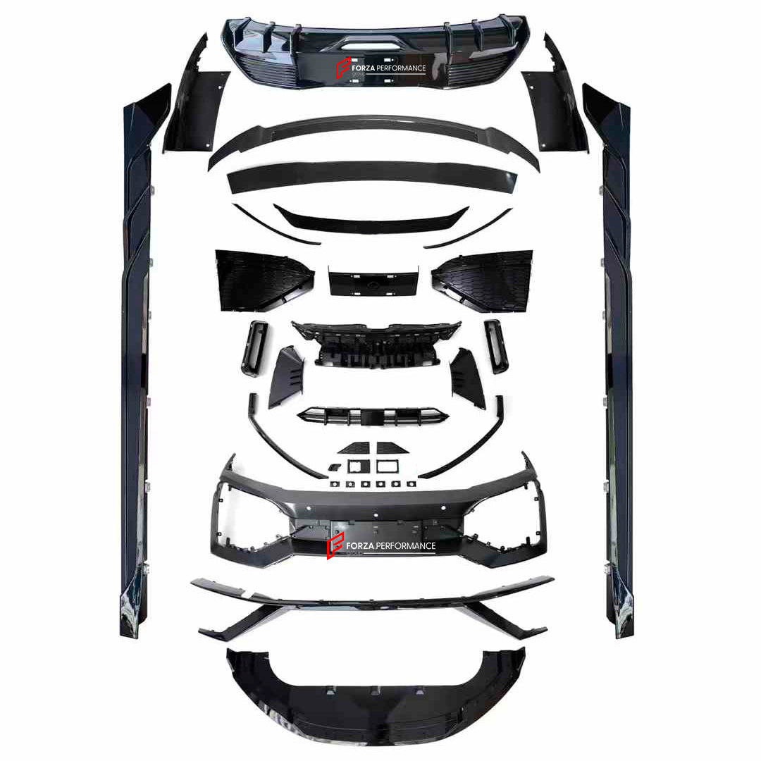 BODY KIT for BYD HAN 2020+

Set includes:

Front Lip
Front Bumper
Front Bumper Air Vents
Side Skirts
Rear Spoiler
Rear Diffuser

Material: Plastic

NOTE: Professional installation is required.

Contact us for pricing

Payment ►
Visa
Mastercard
PayPal with a credit card (add 4.4% at checkout)
Payoneer
Shipment ►
By express DHL/UPS/TNT/FedEx
To the local international airport
Special line by air
Special line by the sea
To Europe and the UK by train

Please let us know which shipping option you prefer.


