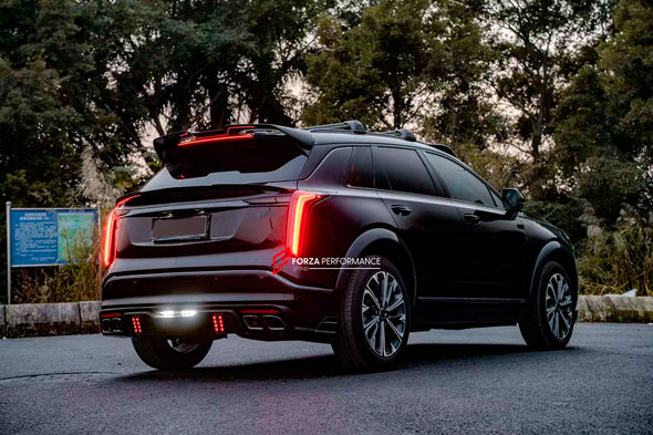 BODY KIT FOR CADILLAC XT5 2024+



Set includes:

Front Lip
Roof LED Light
Fender Flares ( Carbon Fiber )
Side Skirts
Roof Spoiler
Rear Spoiler
Rear Diffuser

Material: Plastic

NOTE: Professional installation is required.

* Each part can be sent separately. If you need, please contact us.

Contact us for pricing

Payment ►
Visa

Mastercard

PayPal with a credit card (add 4.4% at checkout)
Payoneer
Cryptocurrency
Shipment ►
By express DHL/UPS/TNT/FedEx
To the local international airport
Special line by air