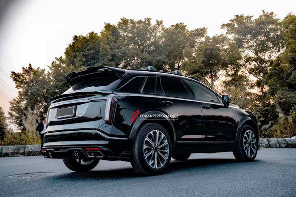 BODY KIT FOR CADILLAC XT5 2024+



Set includes:

Front Lip
Roof LED Light
Fender Flares ( Carbon Fiber )
Side Skirts
Roof Spoiler
Rear Spoiler
Rear Diffuser

Material: Plastic

NOTE: Professional installation is required.

* Each part can be sent separately. If you need, please contact us.

Contact us for pricing

Payment ►
Visa

Mastercard

PayPal with a credit card (add 4.4% at checkout)
Payoneer
Cryptocurrency
Shipment ►
By express DHL/UPS/TNT/FedEx
To the local international airport
Special line by air