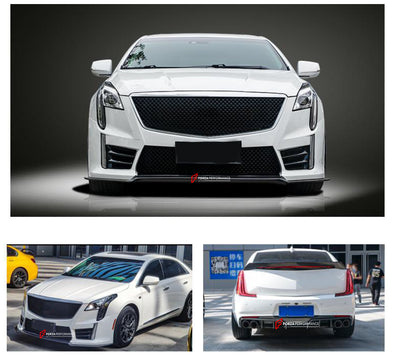 BODY KIT FOR CADILLAC XTS BODY KIT 2018 - 2019  Set includes:  Front Bumper Assembly Rear Diffuser Rear Spoiler