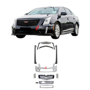 BODY KIT for CADILLAC XTS GM EPSILON II 2 2013 - 2017 Forza Performance Custom fit
Set includes:

Front Bumper Assembly
Front Grille
Lower Grille
Grille Surround Trim
Fog Lights
Side Skirts
Rear Diffuser
Trunk Spoiler
Material: ABS

NOTE: Professional installation is required.