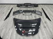 BODY KIT for CHEVROLET CORVETTE C8 2020+

Set includes:
Front Lip
Hood Bonnet
Side Skirts
Rear Spoiler Wing
Rear Diffuser

Material: Plastic

NOTE: Professional installation is required.