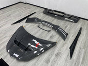 BODY KIT for CHEVROLET CORVETTE C8 2020+

Set includes:
Front Lip
Hood Bonnet
Side Skirts
Rear Spoiler Wing
Rear Diffuser

Material: Plastic

NOTE: Professional installation is required.