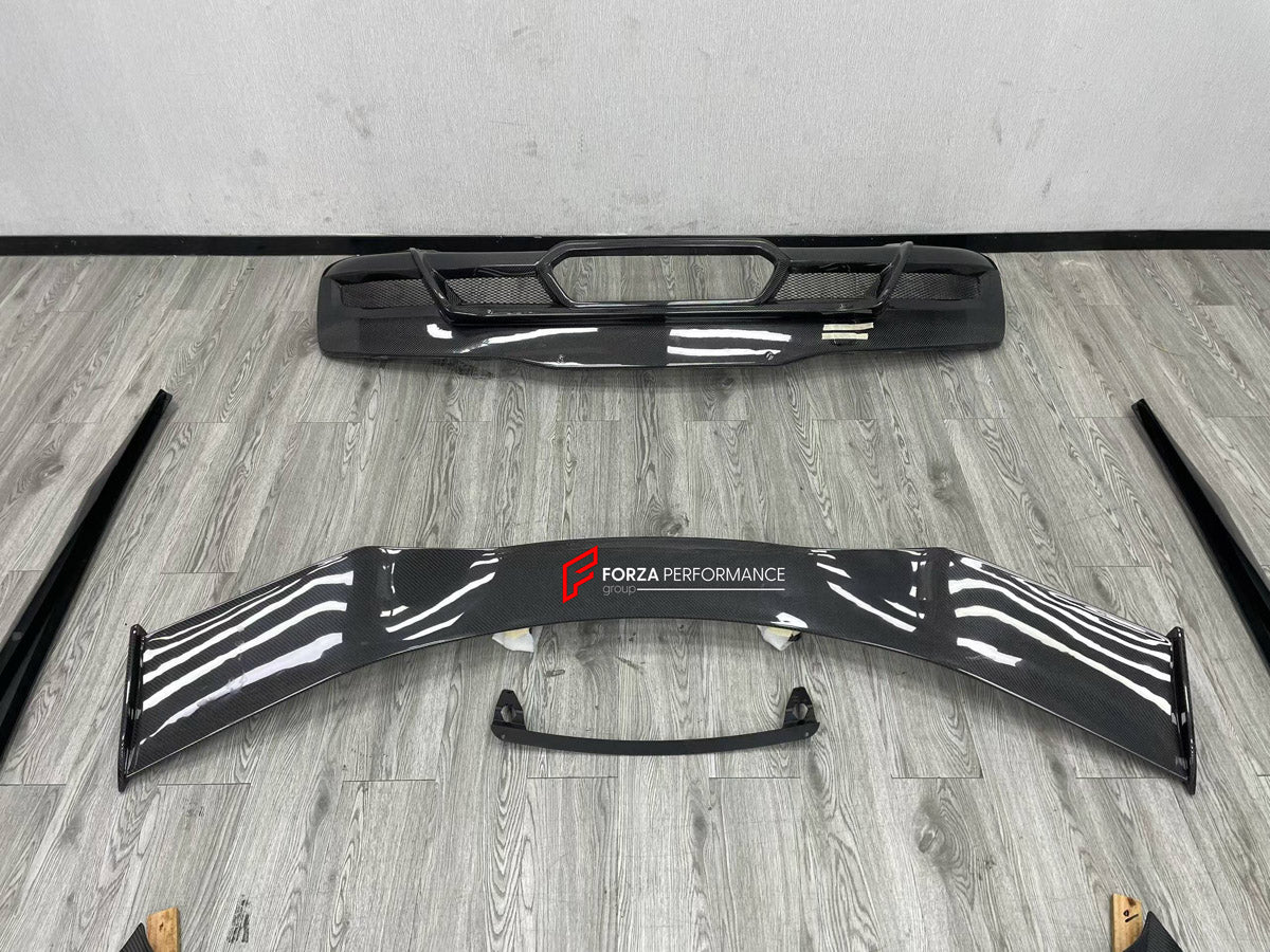 BODY KIT for CHEVROLET CORVETTE C8 2020+

Set includes:
Front Lip
Hood Bonnet
Side Skirts
Rear Spoiler Wing
Rear Diffuser

Material: Plastic

NOTE: Professional installation is required.