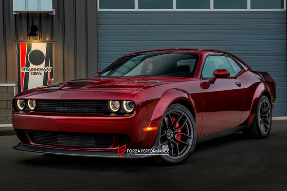 BODY KIT for DODGE CHALLENGER 2015-2020

Set includes:

Front Bumper Assembly
Wide Fender Flares

Note: Professional installation is required.

Payment ►
Visa
Mastercard
PayPal with a credit card (add 4.4% at checkout)
Payoneer
Cryptocurrency
Shipment ►
By express DHL/UPS/TNT/FedEx
To the local international airport
Special line by air
Special line by the sea
To Europe and the UK by train


Please let us know which shipping option you prefer.