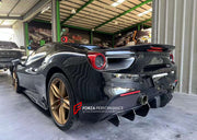 BODY KIT for FERRARI 458 ITALIA 2009 - 2015  Set includes: Front Lip Side Skirts Rear Diffuser