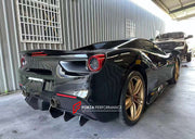 BODY KIT for FERRARI 458 ITALIA 2009 - 2015  Set includes: Front Lip Side Skirts Rear Diffuser