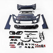 BODY KIT for Fiat 500 2015+
Set includes:

Front Bumper Assembly
Side Skirts
Rear Diffuser
Rear Bumper
Material: Plastic

NOTE: Professional installation is required.