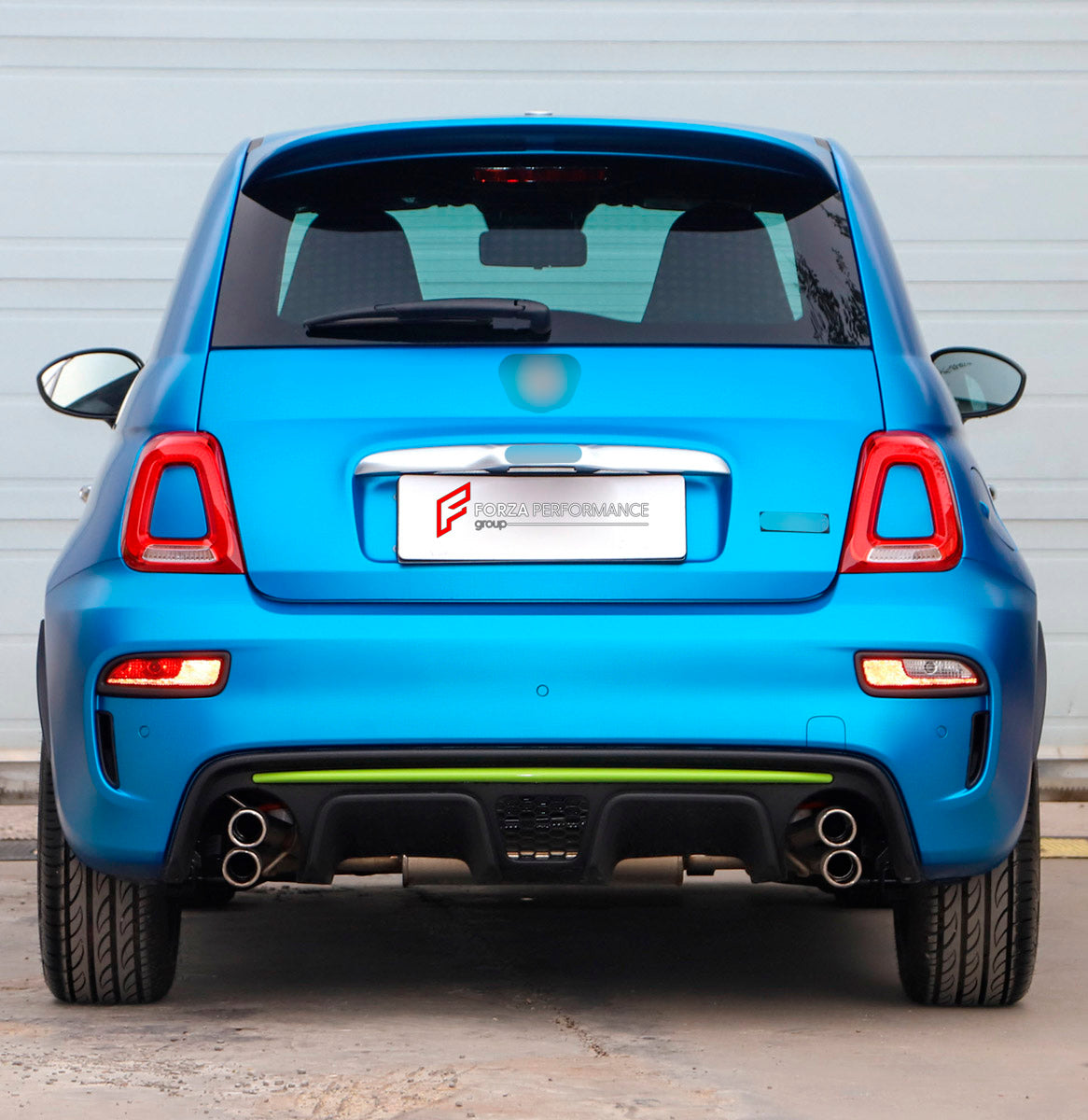 BODY KIT for Fiat 500 2015+
Set includes:

Front Bumper Assembly
Side Skirts
Rear Diffuser
Rear Bumper
Material: Plastic

NOTE: Professional installation is required.