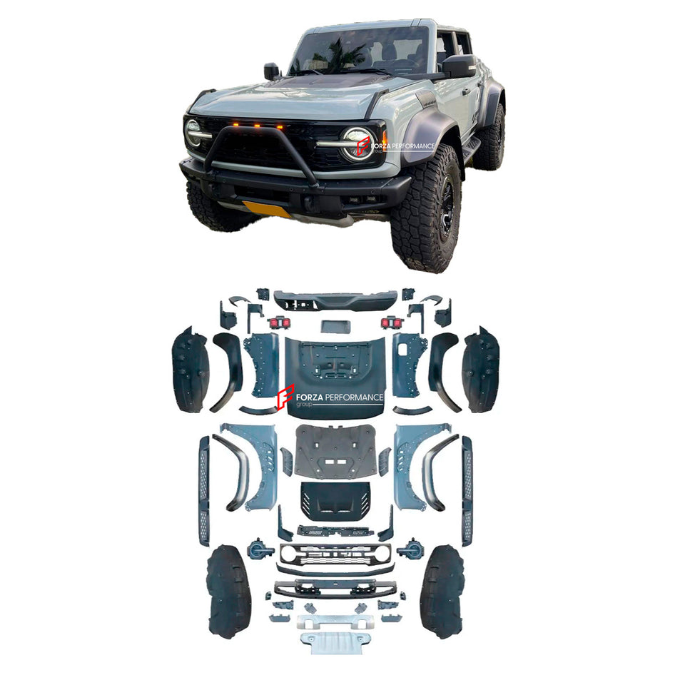 Bronco Raptor Conversion CONVERSION BODY KIT for FORD BRONCO VI U725 2021+ UPGRADE to RAPTOR 20