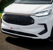 BODY KIT for Ford Ford Transit Custom II 2 2023+
Set includes:

Front Grille
Front Bumper Vents
Front Bumper LED Light
Lower Bumper Grille
Material: Plastic

NOTE: Professional installation is required.