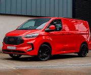 BODY KIT for Ford Ford Transit Custom II 2 2023+
Set includes:

Front Lip
Front Bumper Vents
Side Skirts
Rear Diffuser
Material: Plastic

NOTE: Professional installation is required.