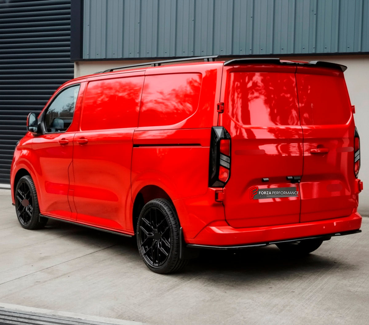 BODY KIT for Ford Ford Transit Custom II 2 2023+
Set includes:

Front Lip
Front Bumper Vents
Side Skirts
Rear Diffuser
Material: Plastic

NOTE: Professional installation is required.