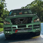 BODY KIT for INFINITI Q56 2012 - 2016  Set includes:   Front Bumper with Headlights Front Grille Rear Bumper with Taillights Exhaust Tips