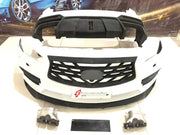 BODY KIT for INFINITI QX60 L50 FACELIFT 2016 - 2021 FORZA PERFORMANCE custom fit Larte Design Style

Set includes:
Front Lip
Front Bumper Assembly
Front Grille
Rear Bumper Assembly
Rear Diffuser
Exhaust Tips

Material: Plastic

NOTE: Professional installation is required.