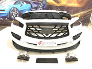 BODY KIT for INFINITI QX60 L50 FACELIFT 2016 - 2021 FORZA PERFORMANCE custom fit Larte Design Style

Set includes:
Front Lip
Front Bumper Assembly
Front Grille
Rear Bumper Assembly
Rear Diffuser
Exhaust Tips

Material: Plastic

NOTE: Professional installation is required.