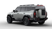 BODY KIT for JETOUR T2 TRAVELLER 2024+ FORZA PERFORMANCE custom fit Stargazer Style

Set includes:
Front Bumper Assembly
Headlights
Fender Flares
Side Steps
Tail Lights
Rear Bumper Assembly
Roof Rack Bar Luggage
Spare Wheel Tire Cover
Forged Wheels Rims

Material: Plastic

NOTE: Professional installation is required.