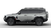 BODY KIT for JETOUR T2 TRAVELLER 2024+ FORZA PERFORMANCE custom fit Stargazer Style

Set includes:
Front Bumper Assembly
Headlights
Fender Flares
Side Steps
Tail Lights
Rear Bumper Assembly
Roof Rack Bar Luggage
Spare Wheel Tire Cover
Forged Wheels Rims

Material: Plastic

NOTE: Professional installation is required.