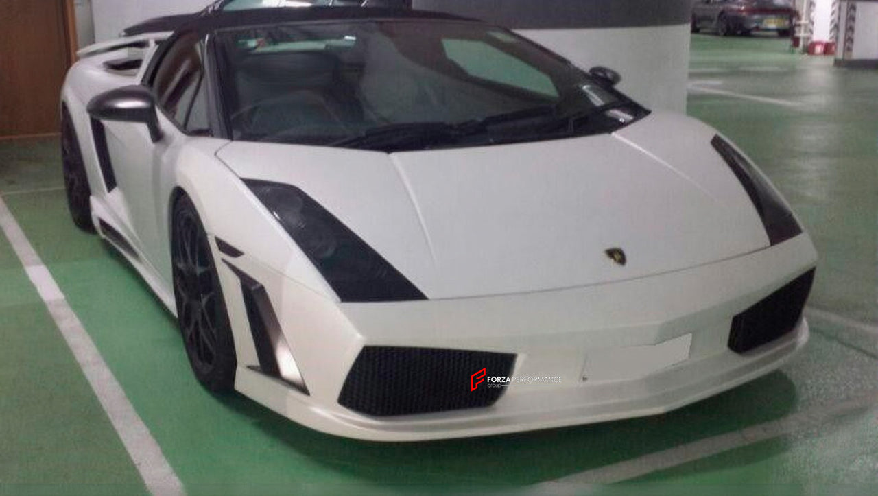BODY KIT for LAMBORGHINI GALLARDO 2003 - 2008

Set Include:

Front Bumper
Side Skirts
Rear Wing Spoiler
Rear Bumper
Rear Diffuser

Material: Fiberglass


Note: Professional installation is required.

Why “Contact Us for Pricing”?

We don’t display fixed prices because our goal is to offer you the most competitive deal possible. Product costs often decrease over time, and by requesting a quote, you’ll receive our most up-to-date price on market.

SECURED PAYMENT METHODS&nbsp;
PayPal (+4.4% fee)
Visa / Master