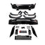 BODY KIT for Land Rover Defender 90 110 2021+
Set includes:

Front Bumper Assembly
Front Fender Flares
Rear Fender Flares
Rear Bumper Assembly
Exhaust Tips
Material: Plastic

NOTE: Professional installation is required.