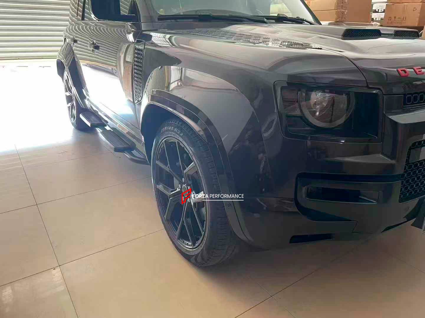 BODYKIT for LAND ROVER DEFENDER L663 2019+ | OCTA STYLE

Set includes:

Fender Flares
Rear Diffuser

Material: Plastic

We also have Octa forged wheels available&nbsp;IN STOCK.

Note: Professional installation is required.

CONTACT US FOR PRICING

Payment ►
Visa
Mastercard
PayPal with a credit card (add 4.4% at checkout)
Payoneer
Cryptocurrency
Shipment ►
By express DHL/UPS/TNT/FedEx
To the local international airport
Special line by air
Special line by the sea
To Europe and the UK by train

Please let us k