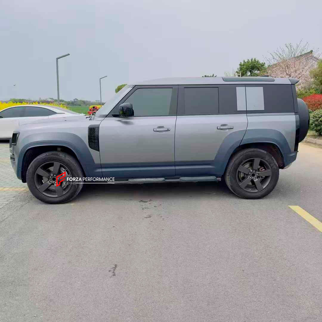 BODYKIT for LAND ROVER DEFENDER L663 2019+ | OCTA STYLE

Set includes:

Fender Flares
Rear Diffuser

Material: Plastic

We also have Octa forged wheels available&nbsp;IN STOCK.

Note: Professional installation is required.

CONTACT US FOR PRICING

Payment ►
Visa
Mastercard
PayPal with a credit card (add 4.4% at checkout)
Payoneer
Cryptocurrency
Shipment ►
By express DHL/UPS/TNT/FedEx
To the local international airport
Special line by air
Special line by the sea
To Europe and the UK by train

Please let us k