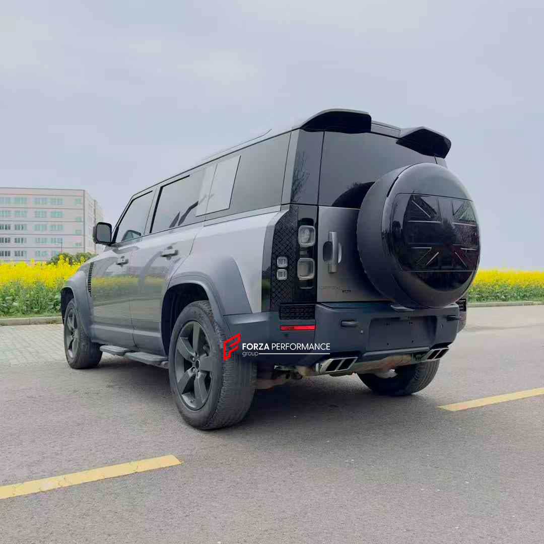 BODYKIT for LAND ROVER DEFENDER L663 2019+ | OCTA STYLE

Set includes:

Fender Flares
Rear Diffuser

Material: Plastic

We also have Octa forged wheels available&nbsp;IN STOCK.

Note: Professional installation is required.

CONTACT US FOR PRICING

Payment ►
Visa
Mastercard
PayPal with a credit card (add 4.4% at checkout)
Payoneer
Cryptocurrency
Shipment ►
By express DHL/UPS/TNT/FedEx
To the local international airport
Special line by air
Special line by the sea
To Europe and the UK by train

Please let us k