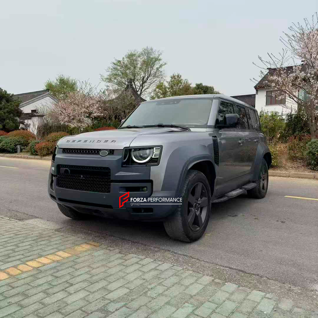 BODYKIT for LAND ROVER DEFENDER L663 2019+ | OCTA STYLE

Set includes:

Fender Flares
Rear Diffuser

Material: Plastic

We also have Octa forged wheels available&nbsp;IN STOCK.

Note: Professional installation is required.

CONTACT US FOR PRICING

Payment ►
Visa
Mastercard
PayPal with a credit card (add 4.4% at checkout)
Payoneer
Cryptocurrency
Shipment ►
By express DHL/UPS/TNT/FedEx
To the local international airport
Special line by air
Special line by the sea
To Europe and the UK by train

Please let us k