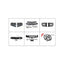 BODY KIT for LAND ROVER DEFENDER L663 90 110 2019 - 2025 FORZA PERFORMANCE custom fit LM Style

Set includes:
Front Lip
Front Grille
Headlights
Fog Lights
Roof Light Bar
Fender Flares

Material: Plastic

NOTE: Professional installation is required.